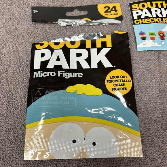 Kyle (Chase Metallic Silver) 1" South Park Micro Figure Open Blind Bag - Picture 4 of 5